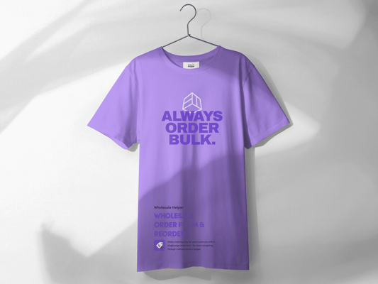 WOF Always Order Bulk Tshirt